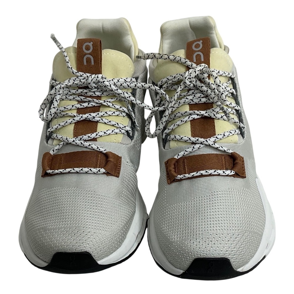 On Running Light Gray and Brown Women's Sneakers